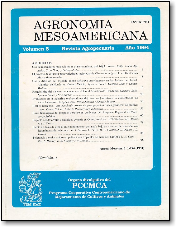 Agronomia Mesoamericana