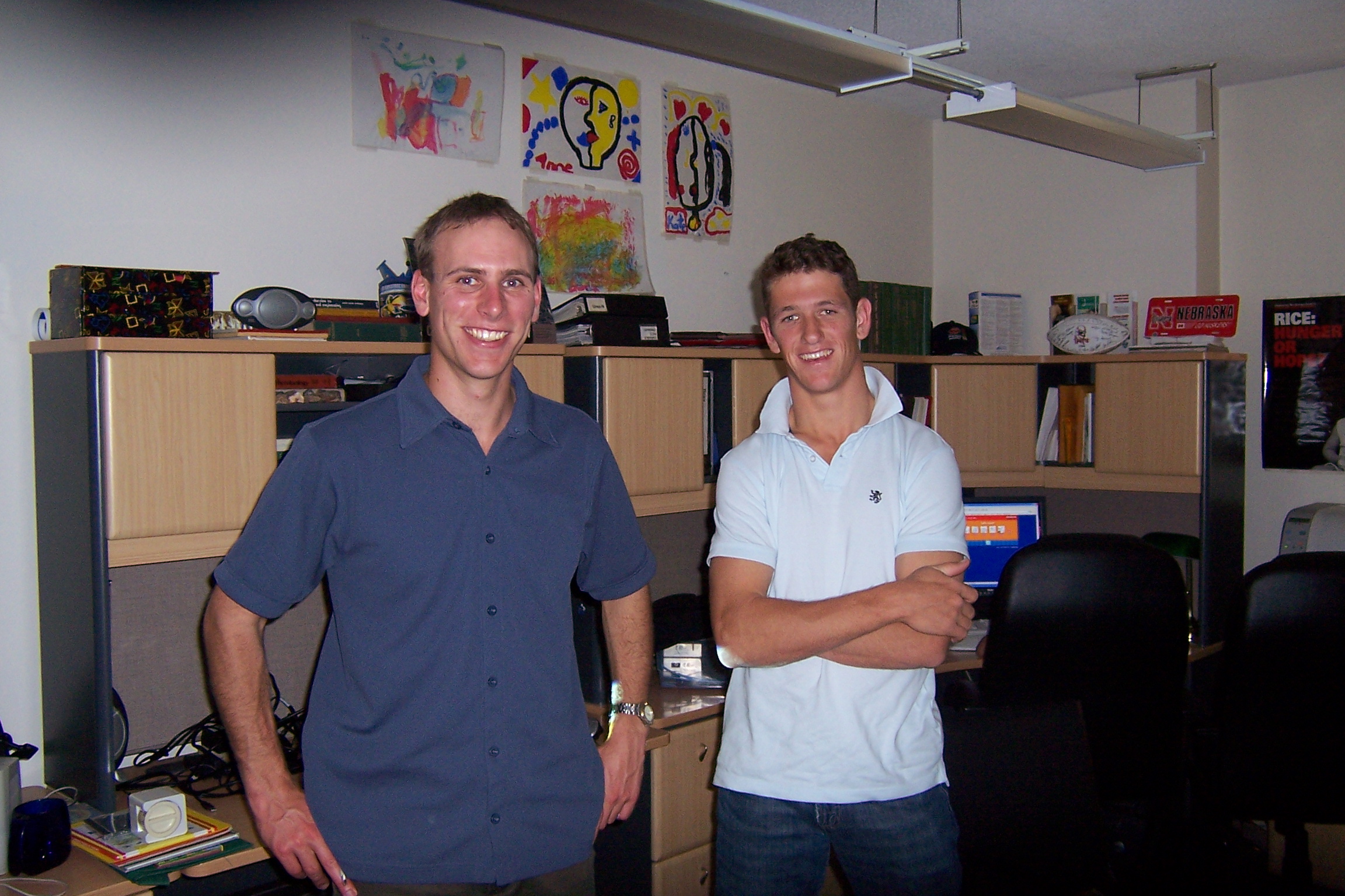 Peter Hooper and Sam Trengove from Clare, South Australia (Allan Mayfield Consulting Services)