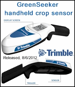 Trimble releases new handheld GreenSeeker