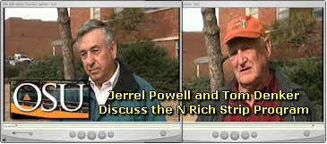 Jerrel Powell and Tom Denker discuss the N Rich Strip Program